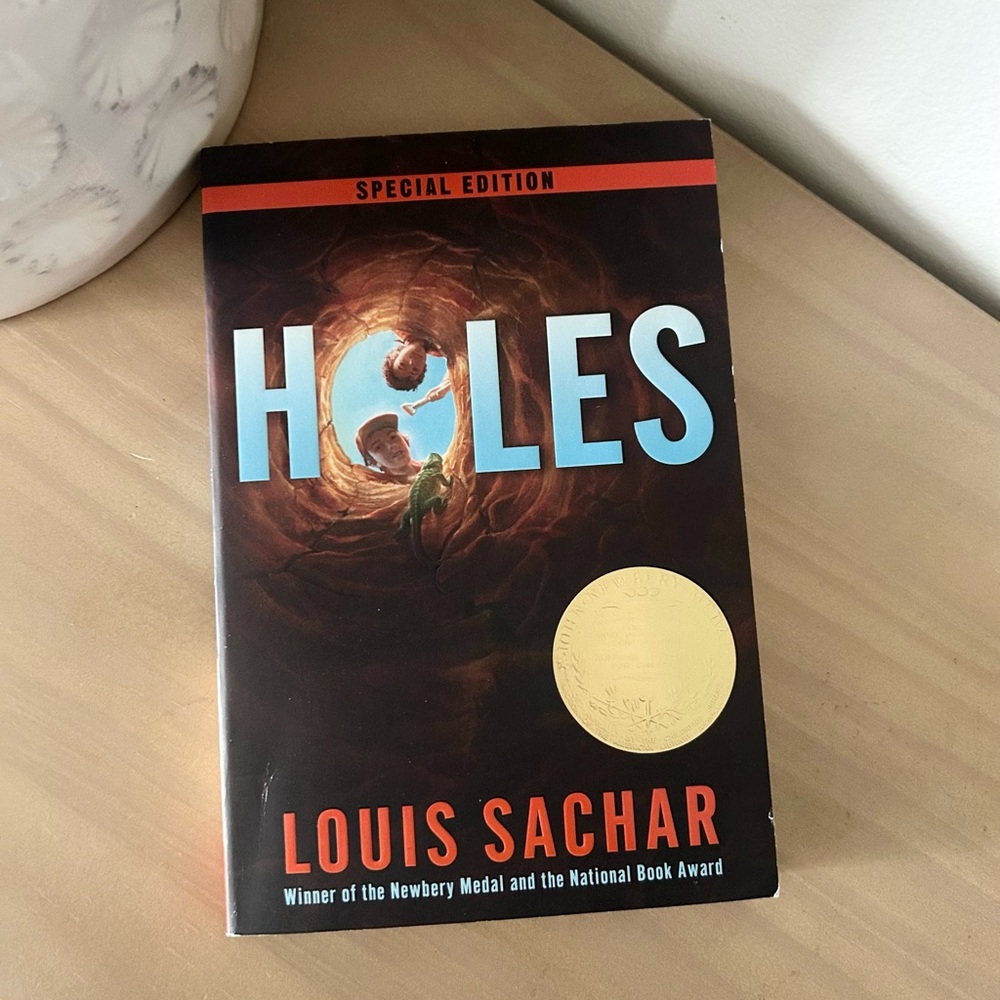 Special Edition Holes Paperback Book by Louis Sachar